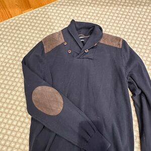 Gutteridge Blue Cashmere Sweater EU